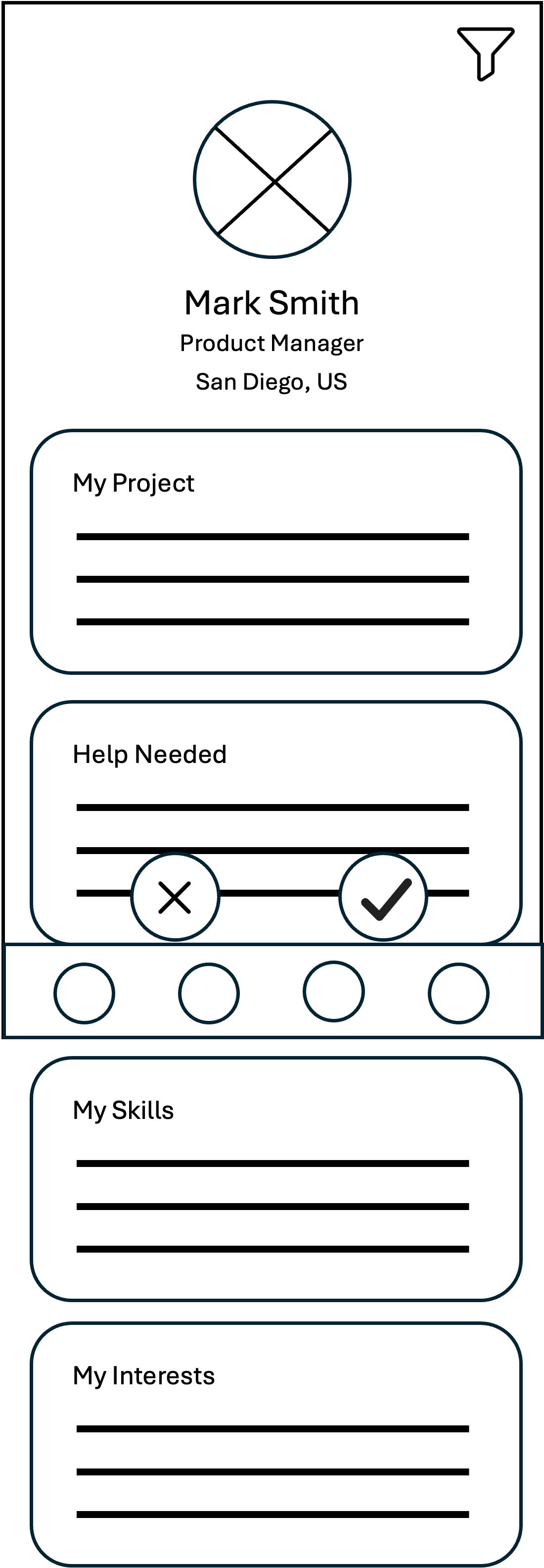 Bordered text boxes