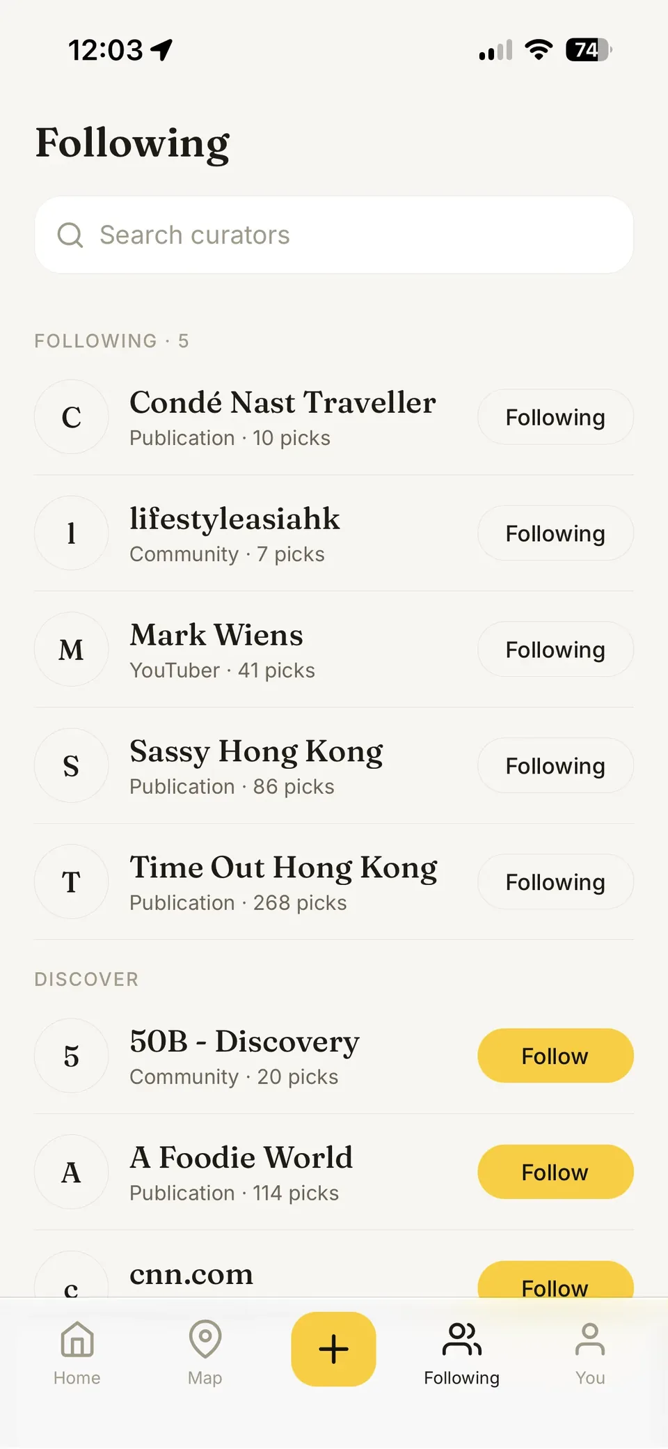 GoodFinds list of curators to follow